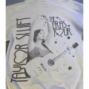 Taylor Swift Women’s Size Small 2023 The Eras Tour Beige Hoodie